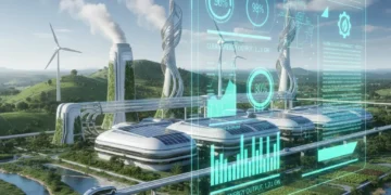 Industrial facility operating cleanly under new 2026 environmental regulations