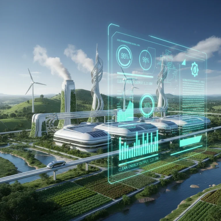 Industrial facility operating cleanly under new 2026 environmental regulations