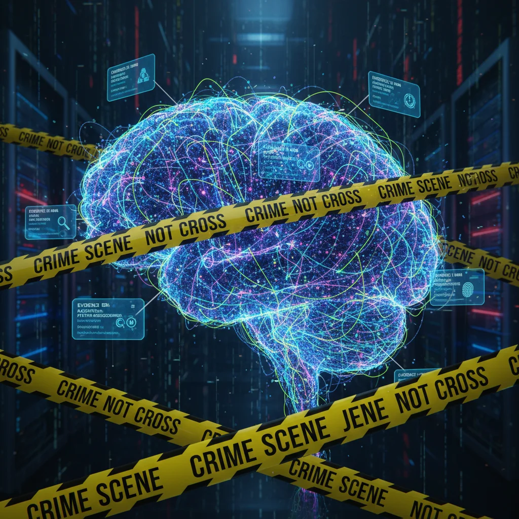 Artificial intelligence analyzing digital evidence for law enforcement