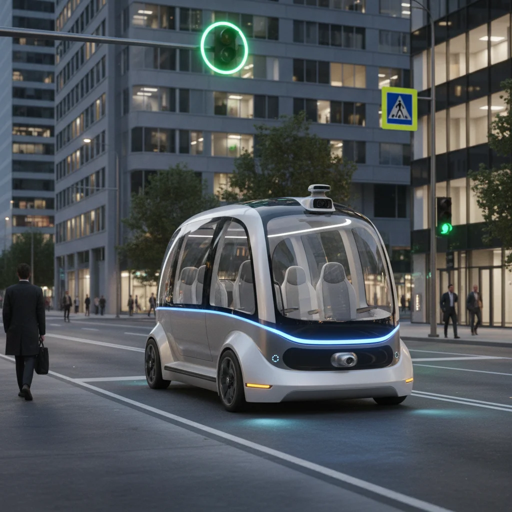 Autonomous public transport in a 5G Advanced smart city